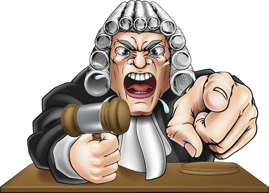 Racist Judge